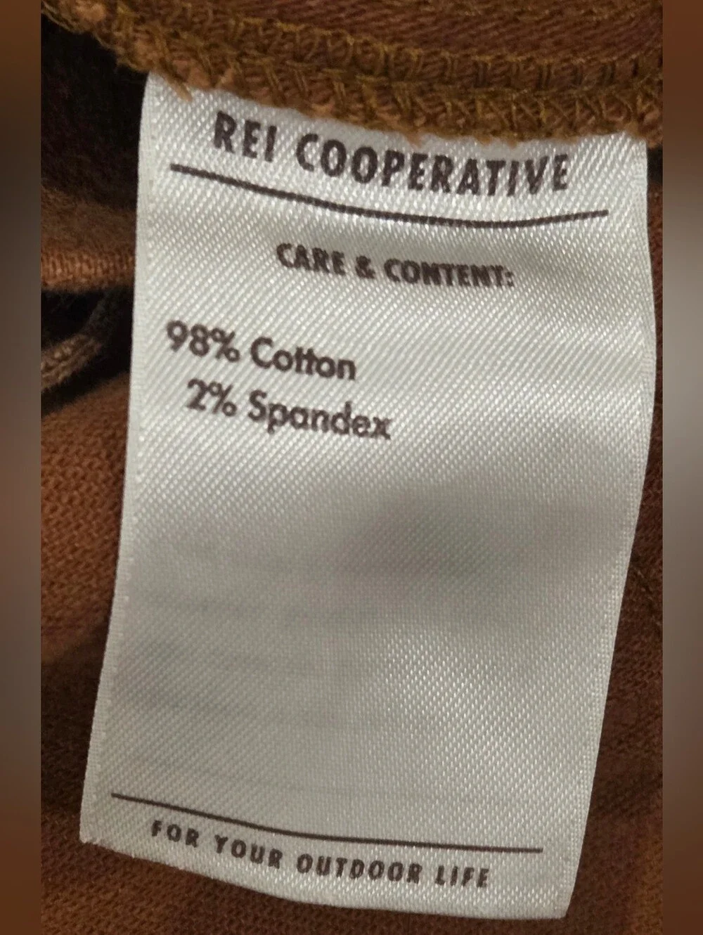 Men's REI Co-op Trailsmith Drawstring Joggers in Brown 30W 32L